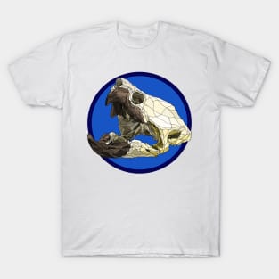 Alligator Snapping Turtle Skull T-Shirt